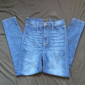 Kendall + Kylie The Skyscraper High Waisted Skinny Blue Jeans Size 9/29